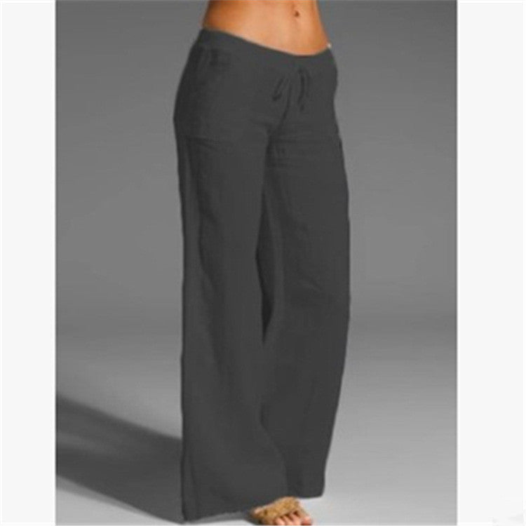 Women's high waist wide leg pants