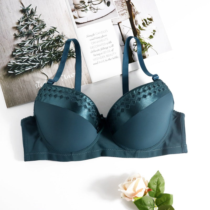 Women's Fashion Personality Thickening Bra Solid Color