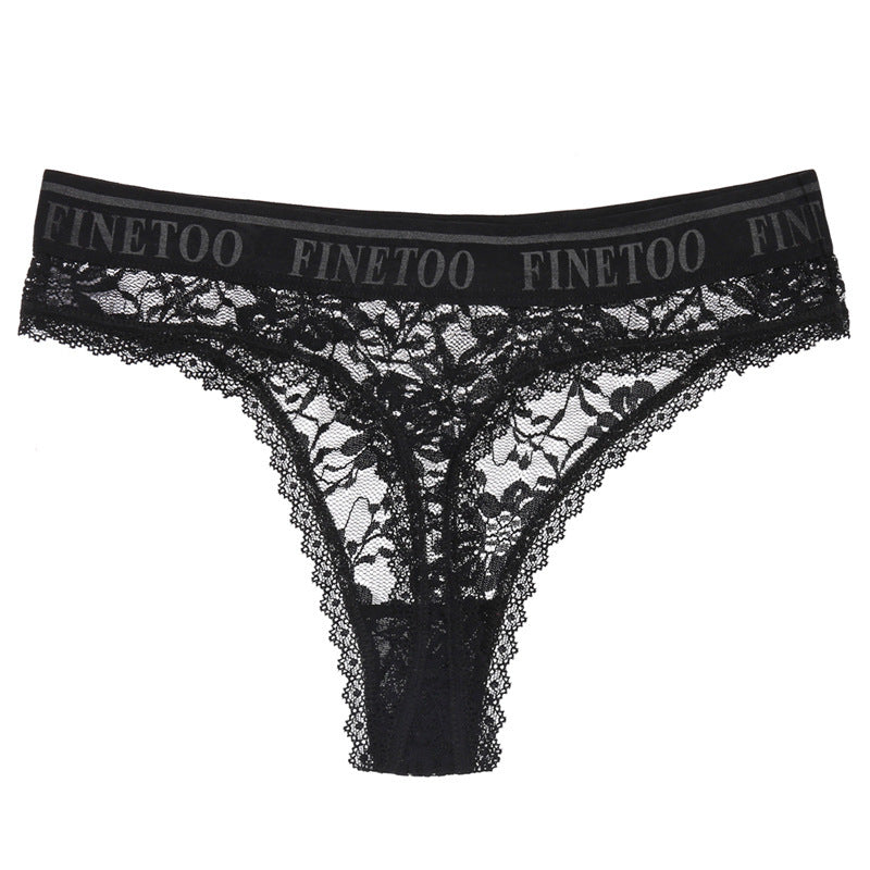 Ladies Thong Panties Lace T-Pants