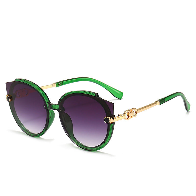 Women's Retro Large Frame Sunglasses