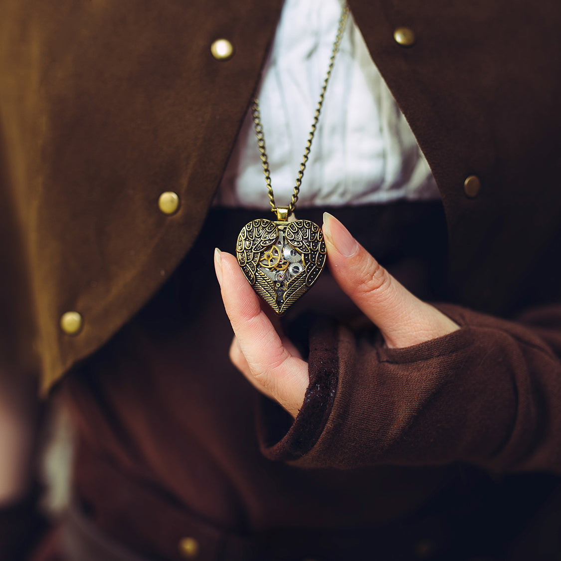 Steampunk Gear Necklace