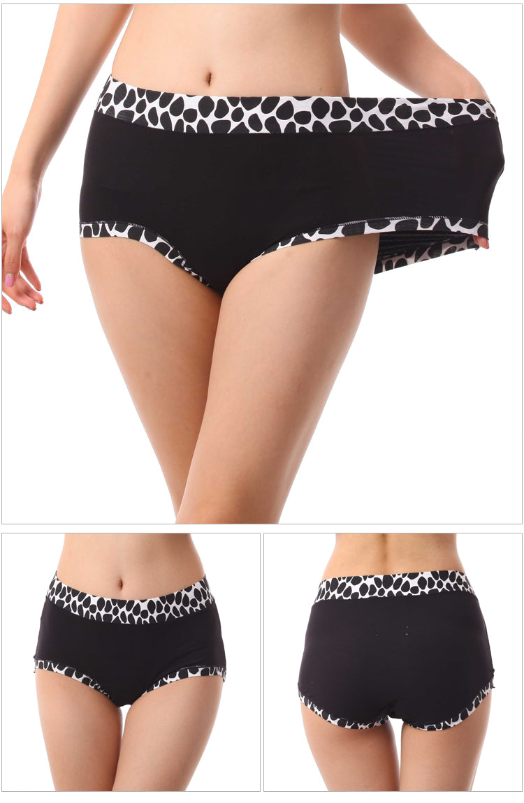 Milk Silk Briefs With High Waist And Belly Without Trace