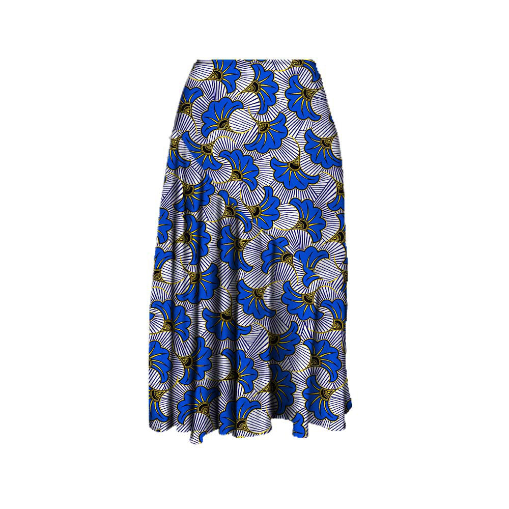 Batik print skirt