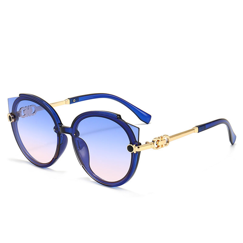 Women's Retro Large Frame Sunglasses