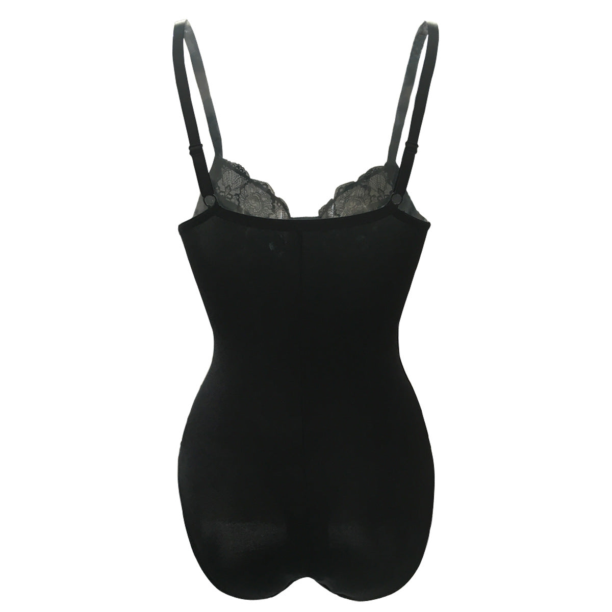 One-piece waist and hip shaper