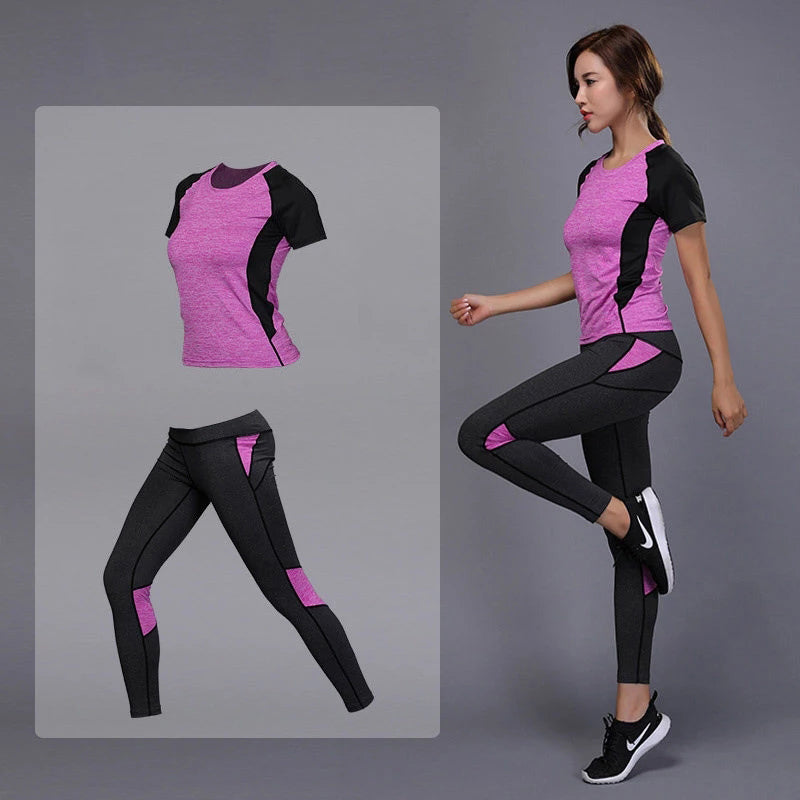 Conjunto de ropa de yoga fitness