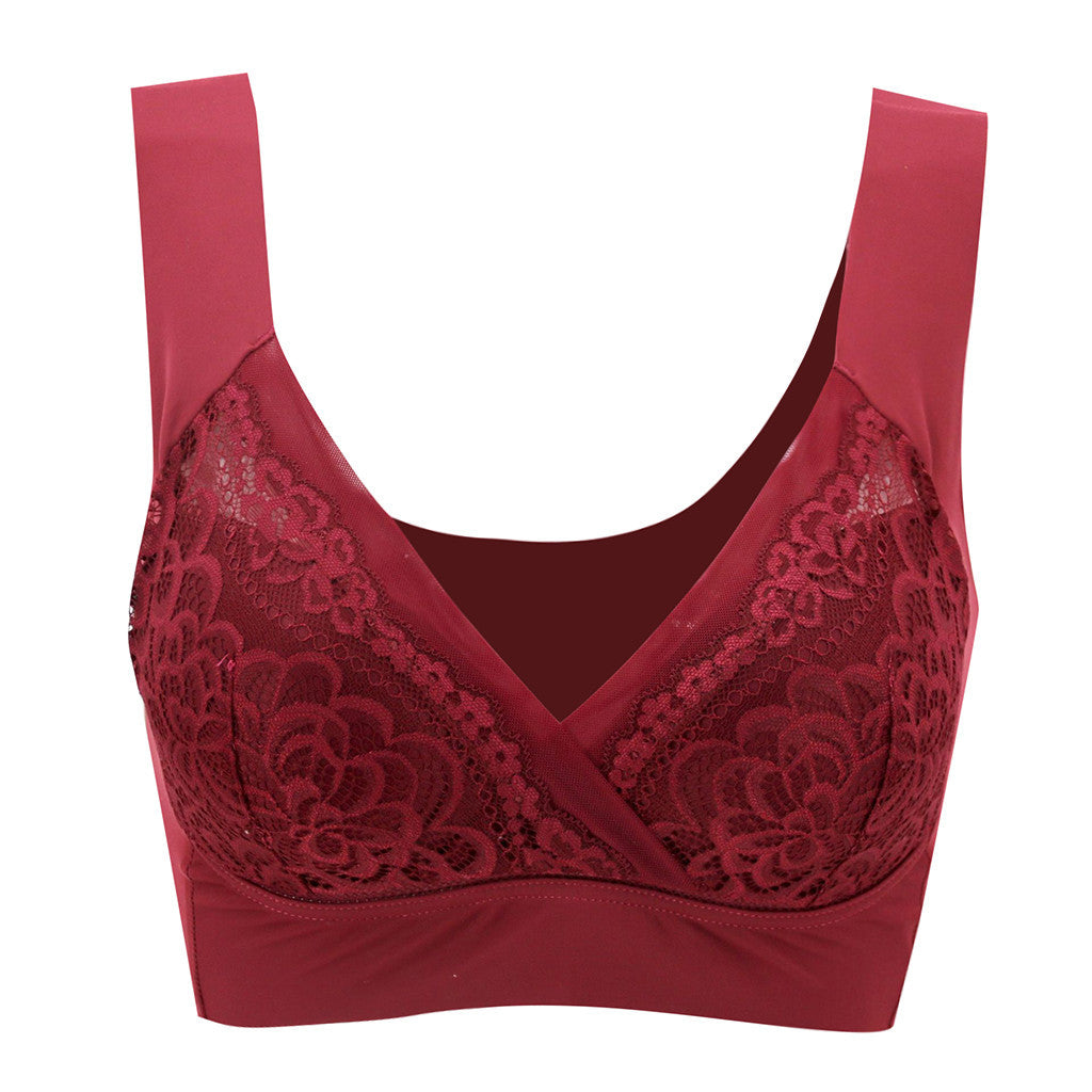 Sleep Sports Plus Size Bra Sexy Beauty Back