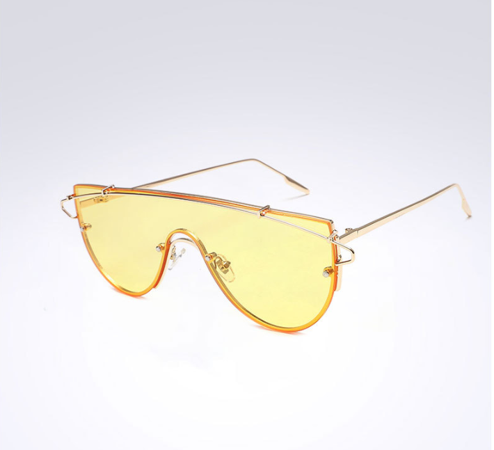 Women Rimless Large Sunglasses