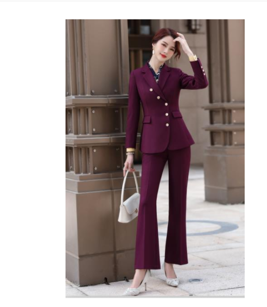 Women's Suits New Fashion Style Professional Work Clothes