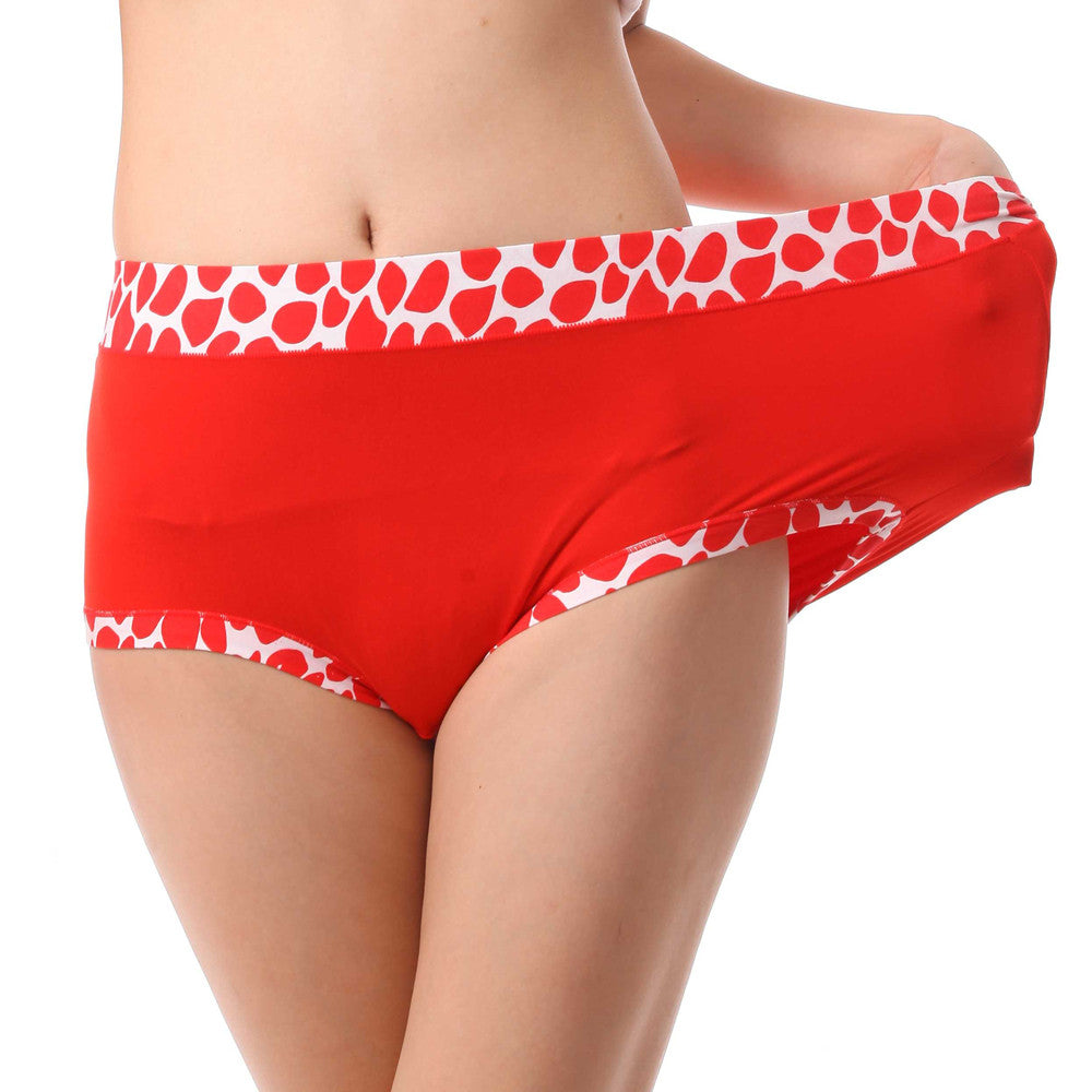 Milk Silk Briefs With High Waist And Belly Without Trace