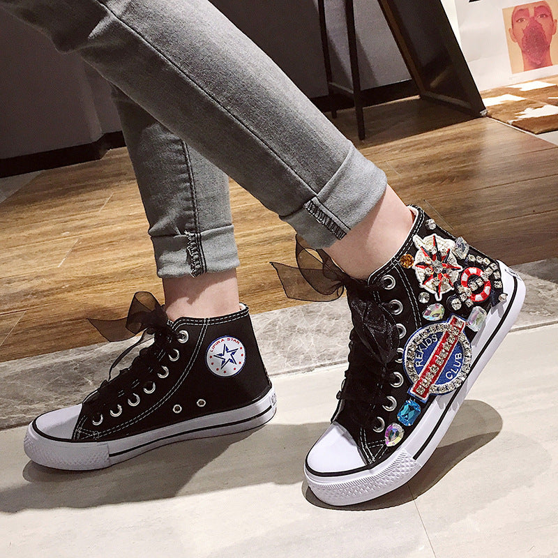 Women's Muffin Lace Up Sneakers Casual Shoes