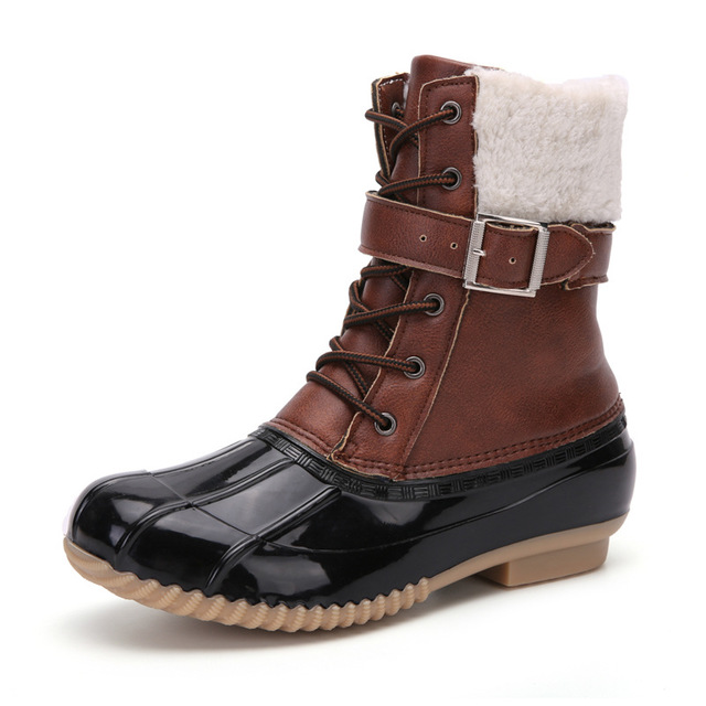 Women's shoes high-top  waterproof snow boots