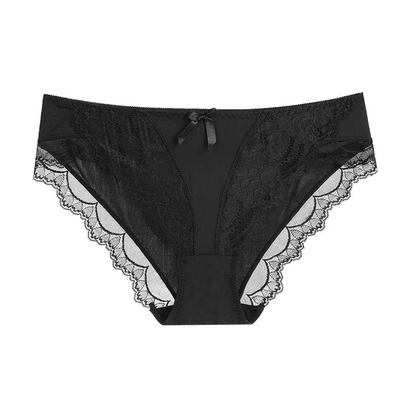 Lace Women's Panties Purified Cotton Crotch