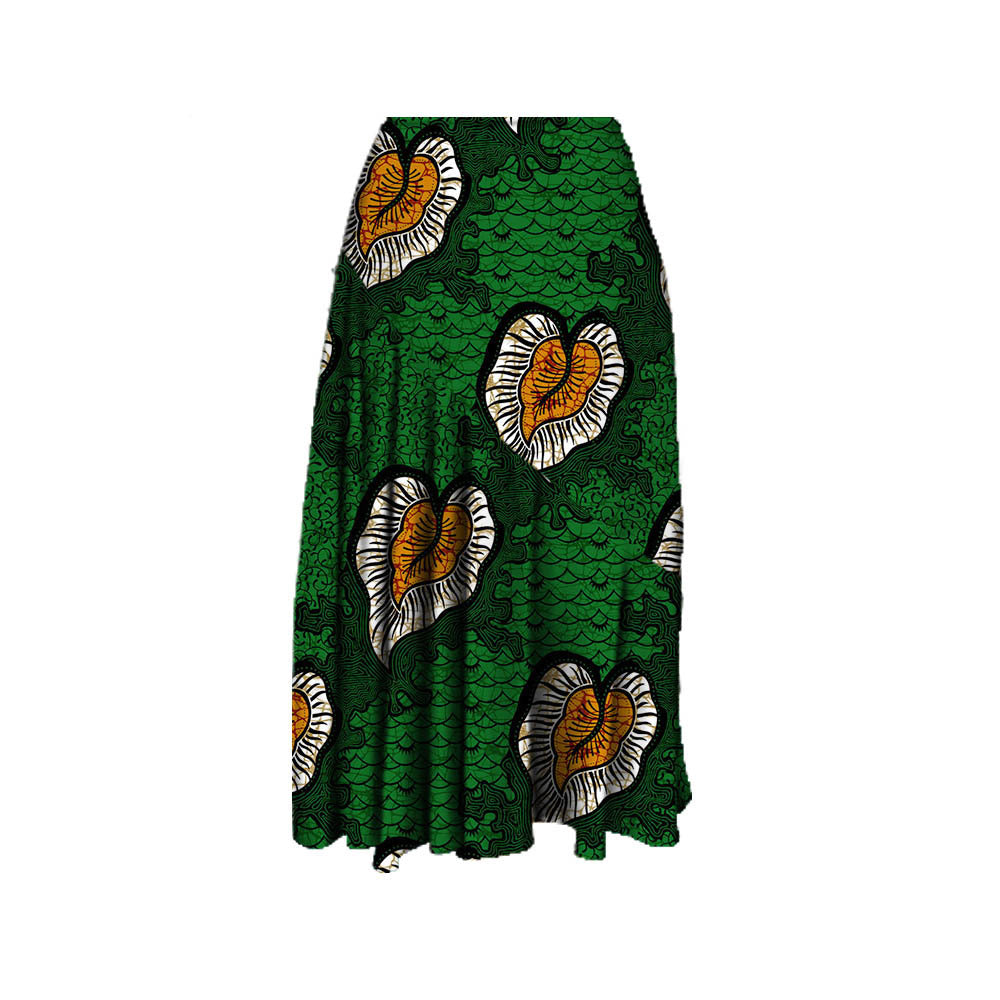 Batik print skirt