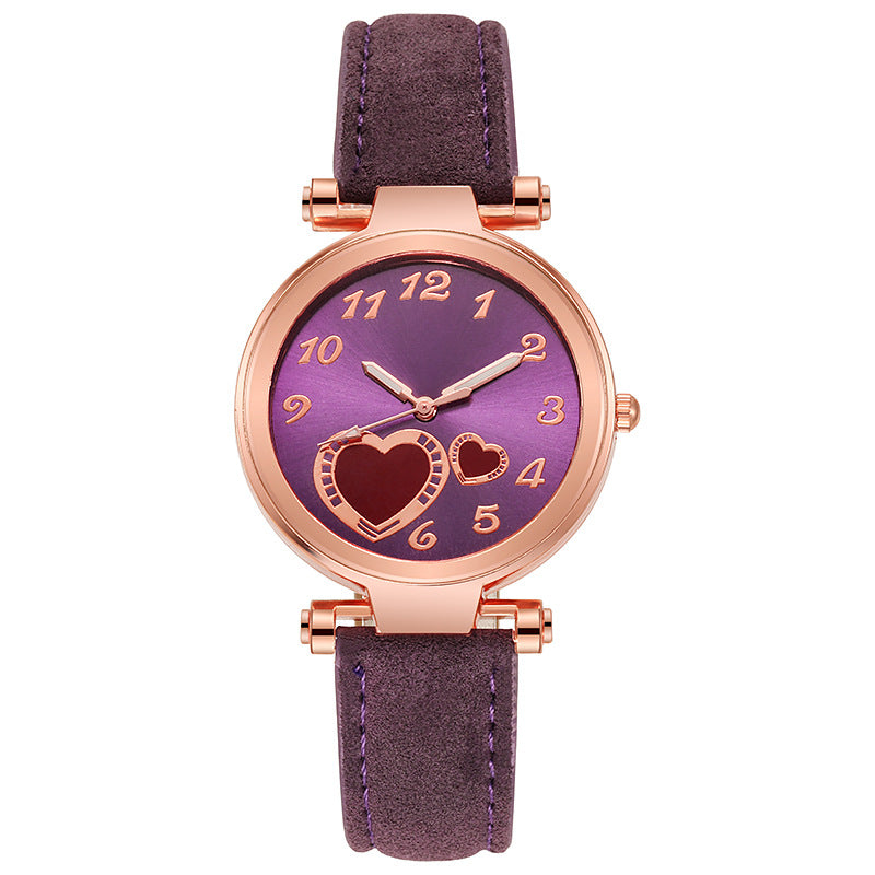 Retro Love Watch Women's Niche Simplicity