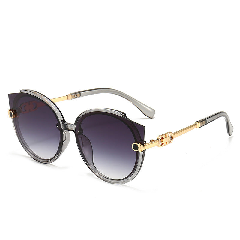 Women's Retro Large Frame Sunglasses