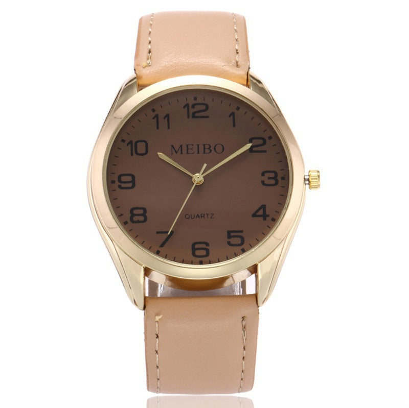 Women's Minimalist Digital Scale Quartz Watch