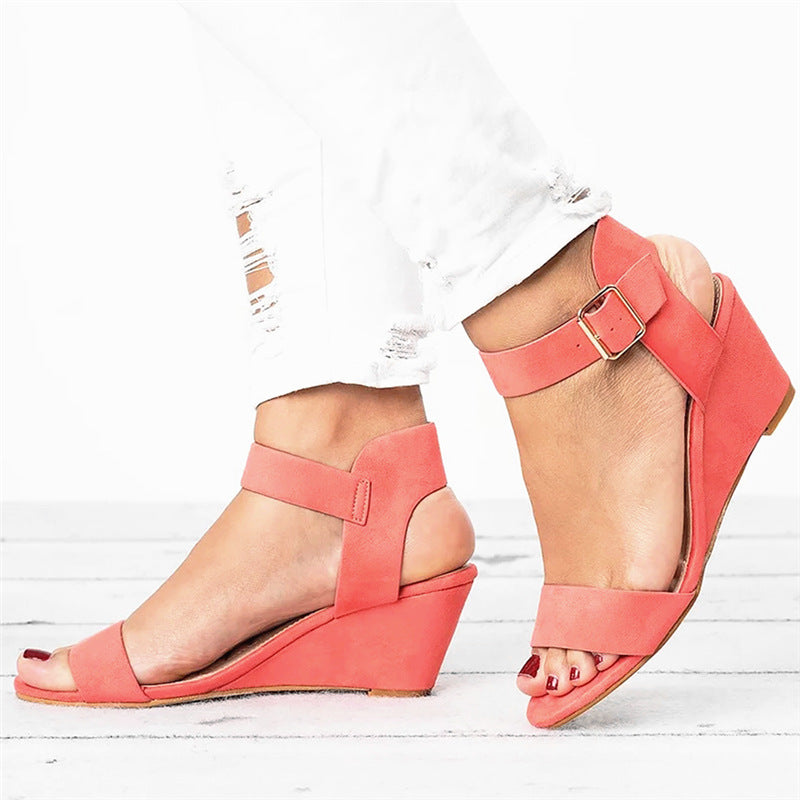 Summer new style wedge sandals women