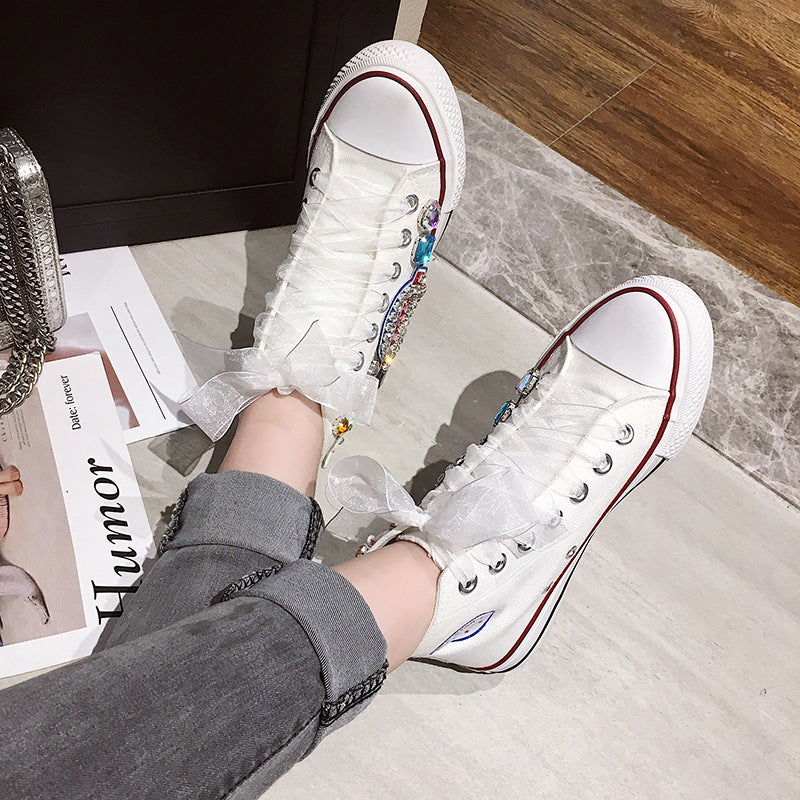 Women's Muffin Lace Up Sneakers Casual Shoes