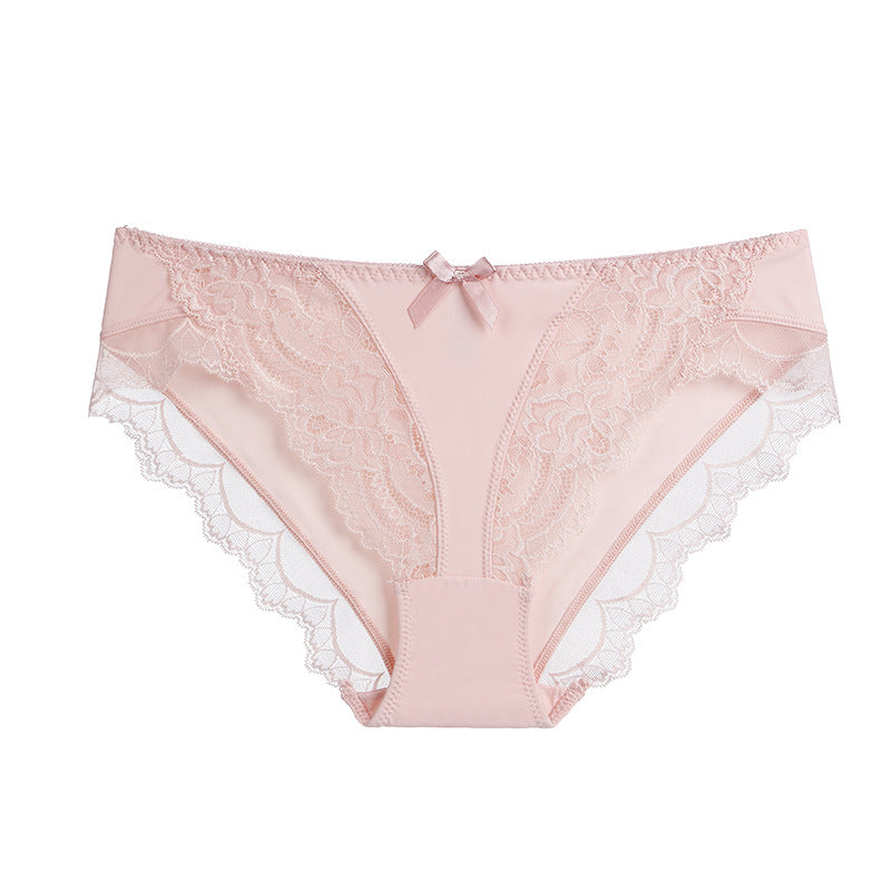 Lace Women's Panties Purified Cotton Crotch