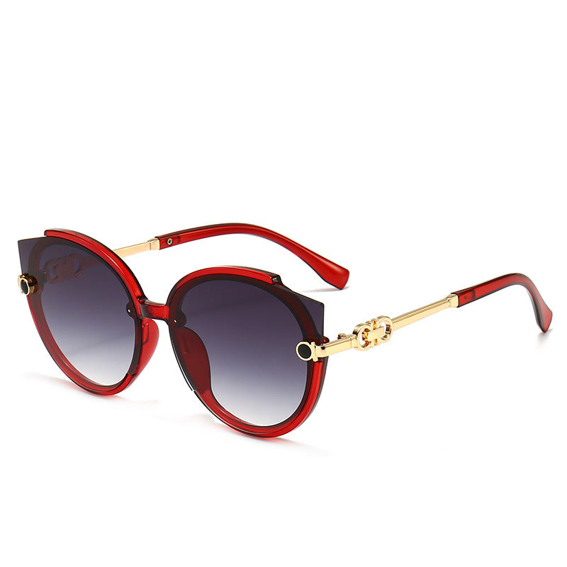 Women's Retro Large Frame Sunglasses