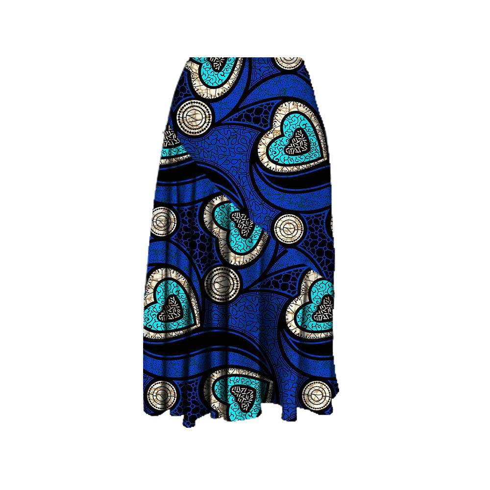 Batik print skirt