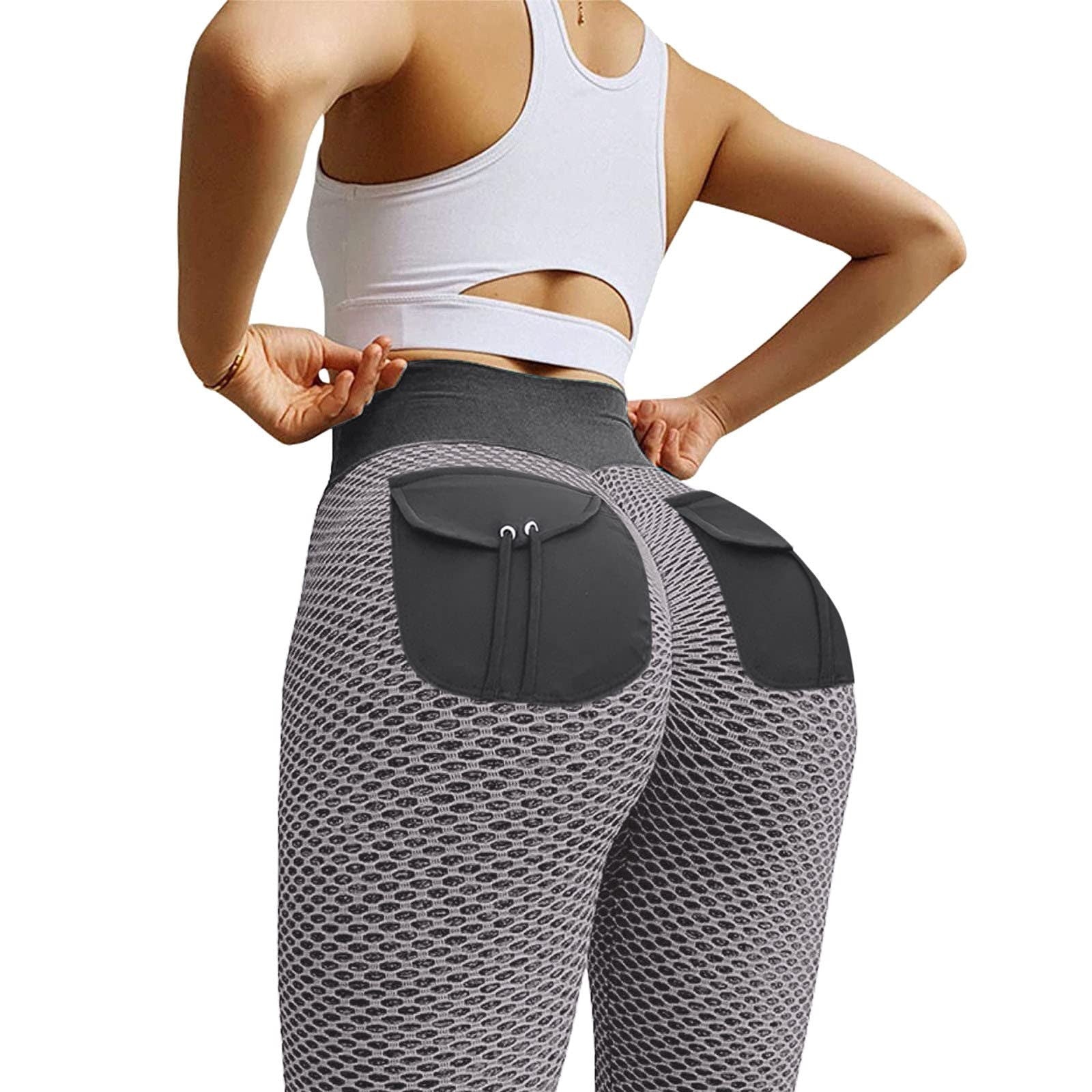 Hiplifting Sports Leggings Peach Hips European And American Fitness Pants