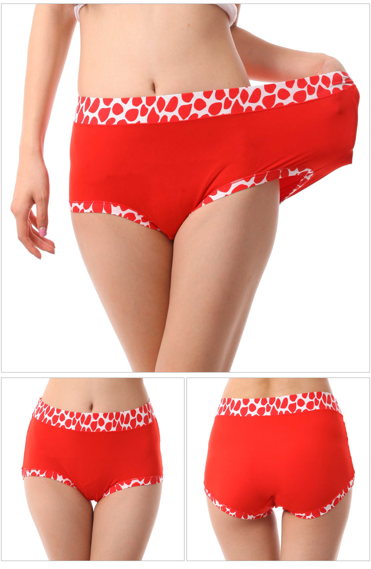 Milk Silk Briefs With High Waist And Belly Without Trace