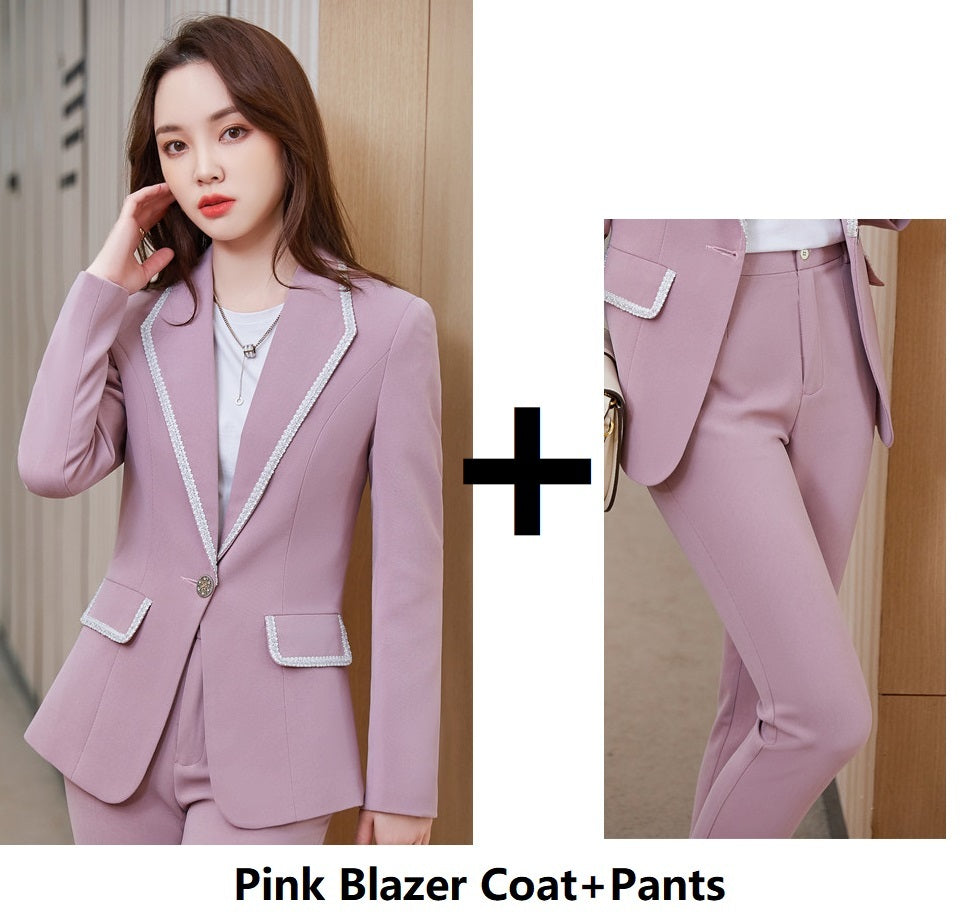 Women's Fashion Casual Business Wear Temperament Suits