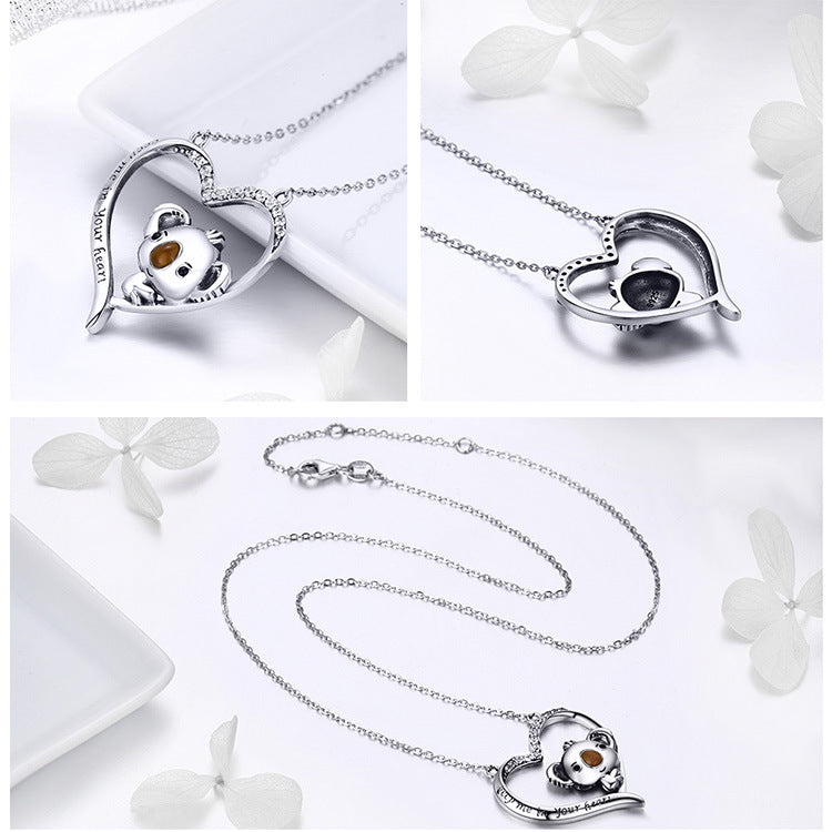 Cute koala necklace