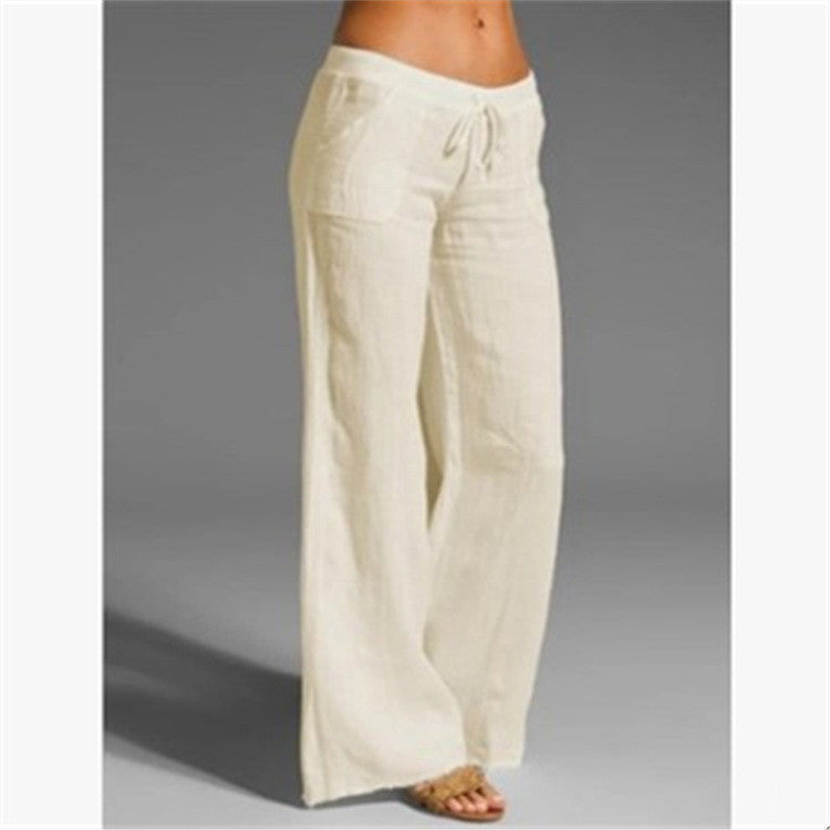 Women's high waist wide leg pants