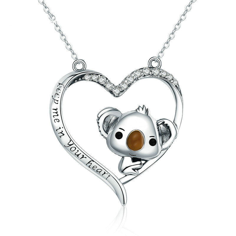 Cute koala necklace