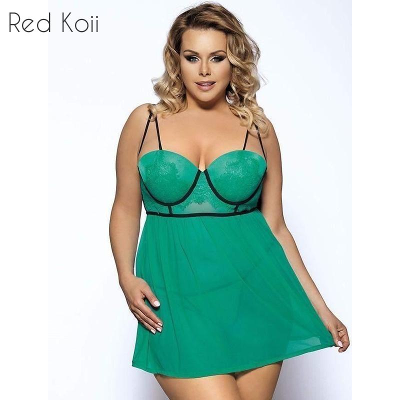 sexy dessous good quality plus size women chemise