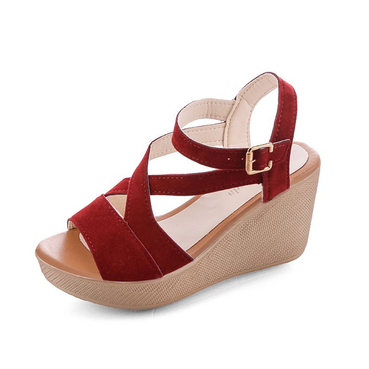 Wedge sandals