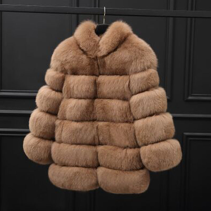 Winter Women's Luxury Thick Long Fur Coat