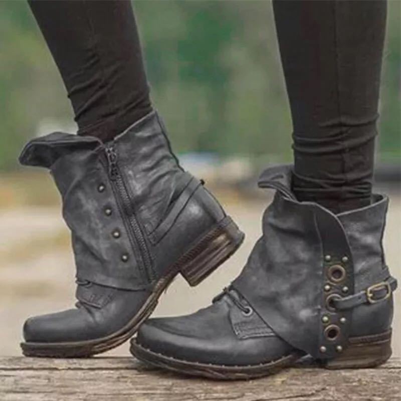 New European And American Plus Size Women's Boots