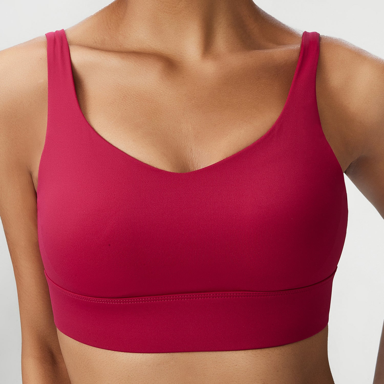 European And American Fitness Women's Buckle Yoga Bra