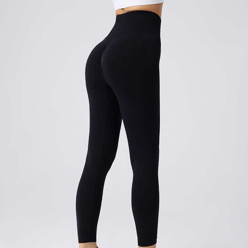 Women's Fashion Simple High Waist Cycling Fitness Pants