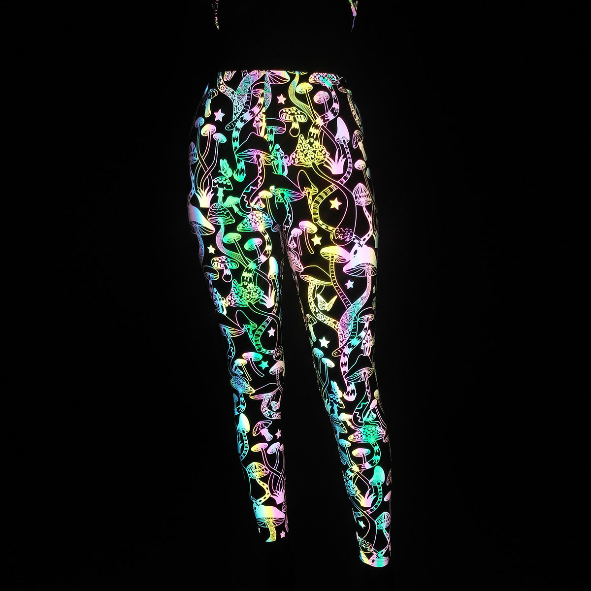 Women's Fitness Yoga Reflective Slim Fit Fitness Pants