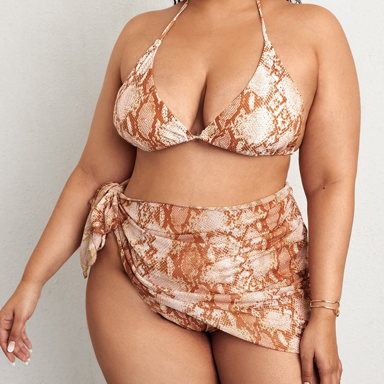 Bikini Three Piece Swimsuit Export Plus Size