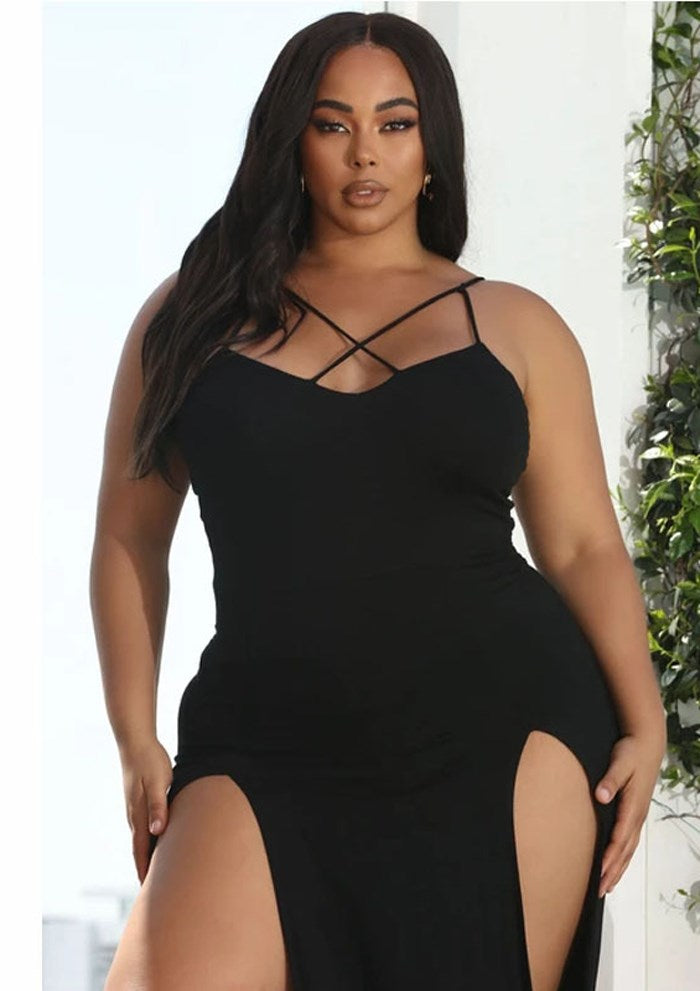 Plus Size  Women Dresses Summer Sling Big Dress