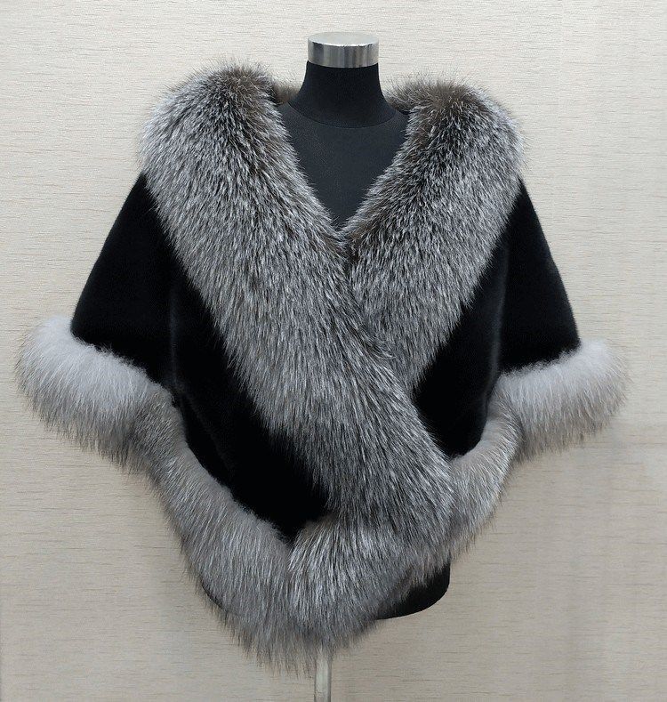 Faux Mink Dress Cloak Autumn And Winter Short Jacket