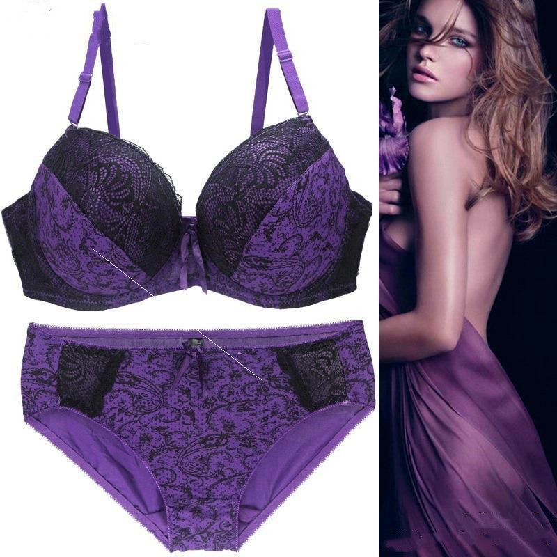 Fashion Sexy Women's Underwear Bra Set