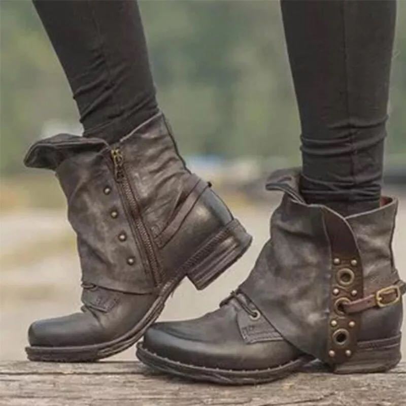 New European And American Plus Size Women's Boots