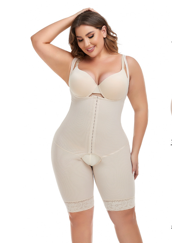 Large Size Corset Girdle Belt Postpartum Shaping Belly Belt Europe And The United States Female One-piece Shapewear