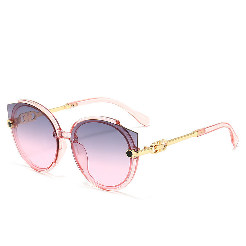 Women's Retro Large Frame Sunglasses