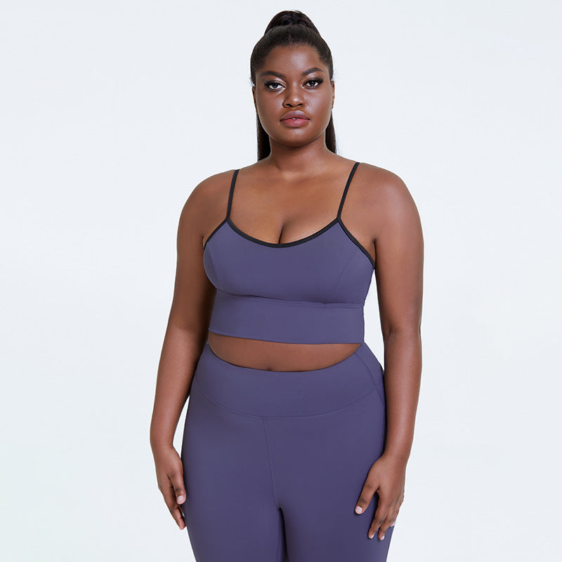 Ropa de yoga Mujer Tallas Grandes Color sólido